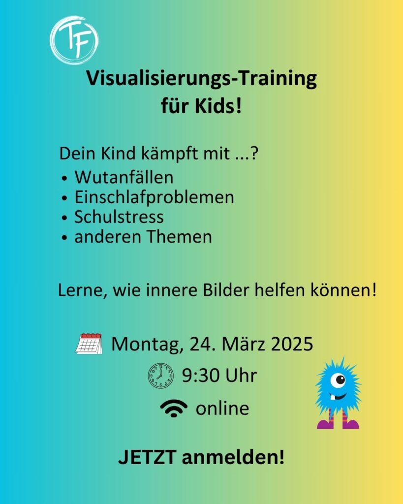 Tanja Florin - Visualisierungs-Training für Kids mindTV Coaching Kindertherapie 6003 Luzern